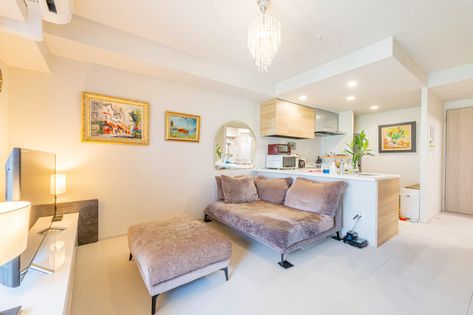 ソルティア東梅田 リビング