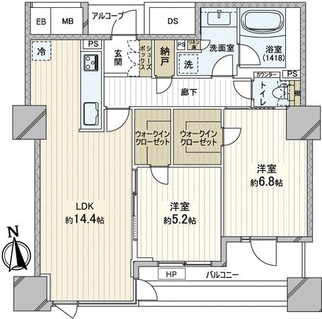 シエリアタワーなんば 間取図(平面図) シエリアタワーなんば 間取図(平面図)