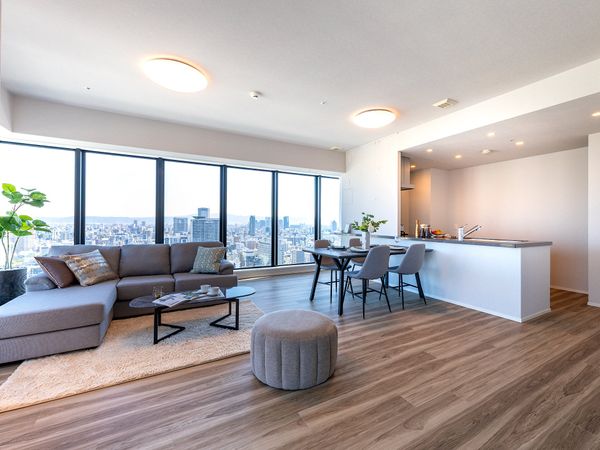 梅田ガーデンレジデンス リビング