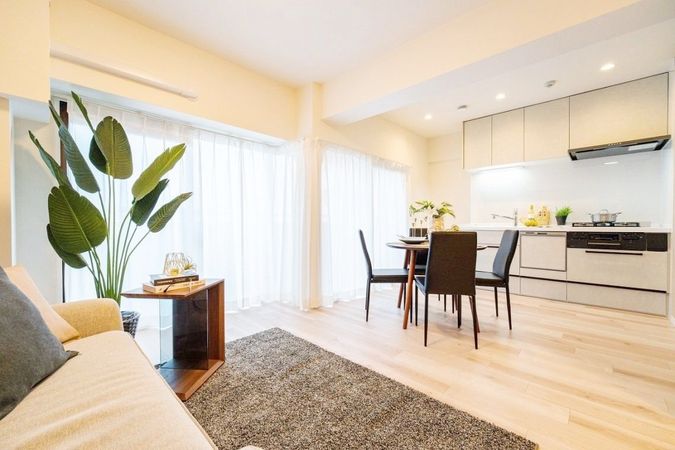 ライオンズマンション新大阪第6 リビング ライオンズマンション新大阪第6 リビング