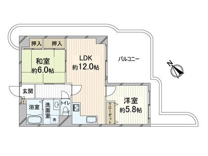 間取図(平面図)