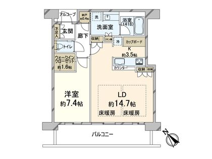 間取図(平面図)