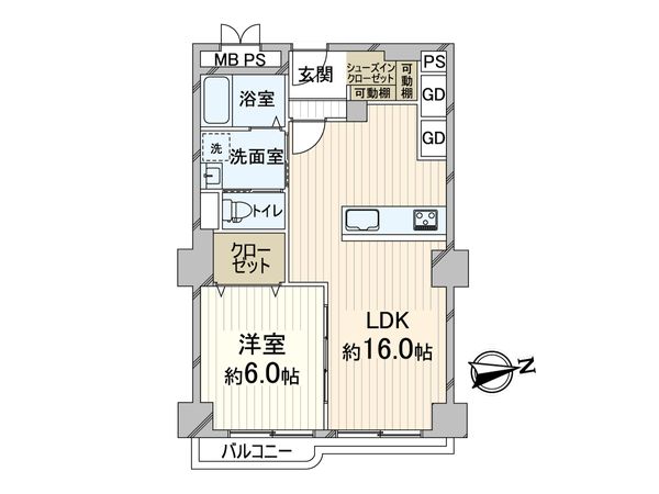 プラザ新大阪 間取図(平面図)