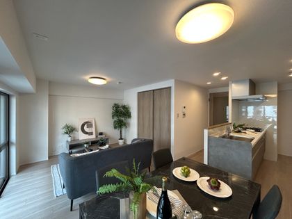 天神橋ホワイトハイツ リビング