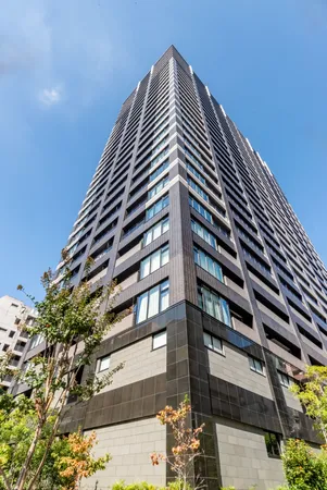 4線利用可能な立地。 総戸数３３７戸３０階建のタワーマンション。