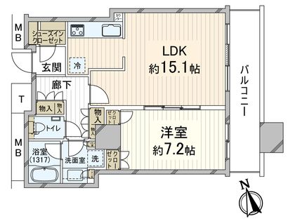 間取図(平面図)