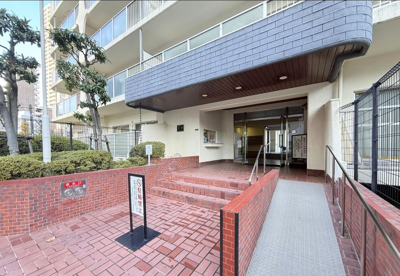 日商岩井中津マンション エントランス エントランス