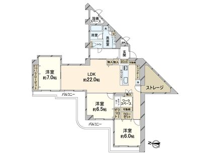 間取図(平面図)