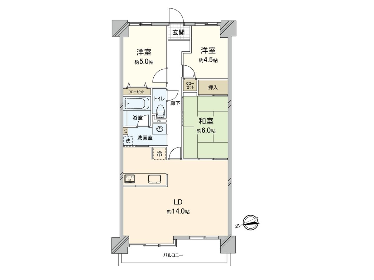 間取図(平面図)