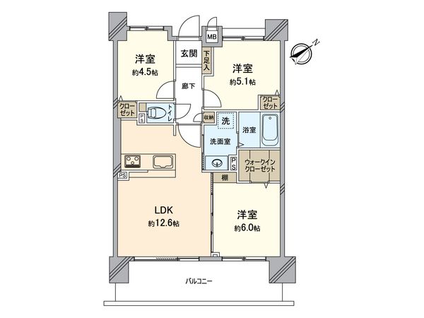 間取図(平面図)