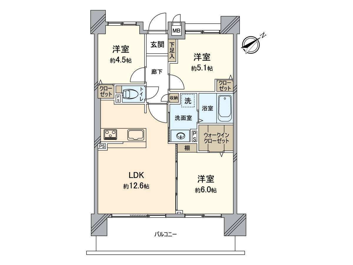 間取図(平面図)