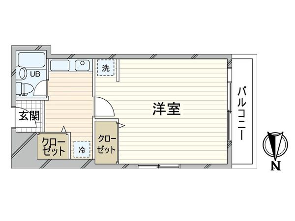 エクセランス梅田西 間取図(平面図) エクセランス梅田西 間取図(平面図)