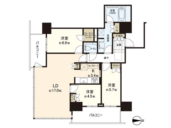 グランドメゾン新梅田タワーTHE CLUB RESIDENCE 間取図(平面図) グランドメゾン新梅田タワーTHE CLUB RESIDENCE 間取図(平面図)
