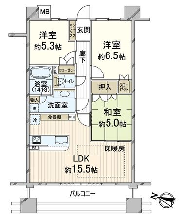 間取図(平面図)