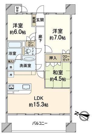 ネバーランド北大阪 間取図(平面図)