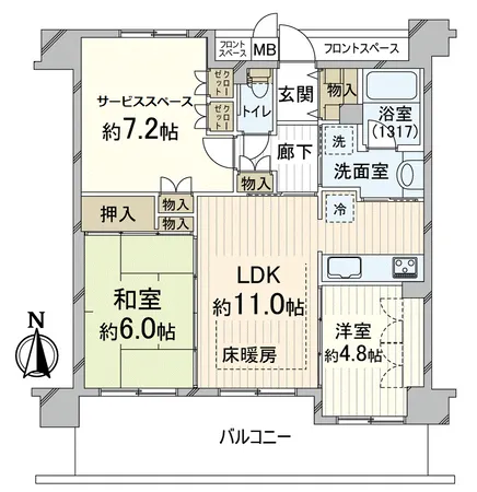 間取図