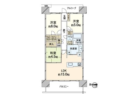 間取図(平面図)