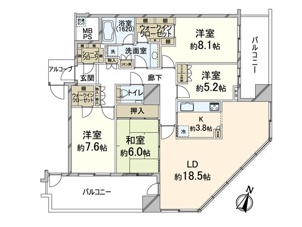 間取図(平面図)