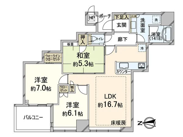 間取図