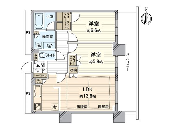 間取図(平面図)