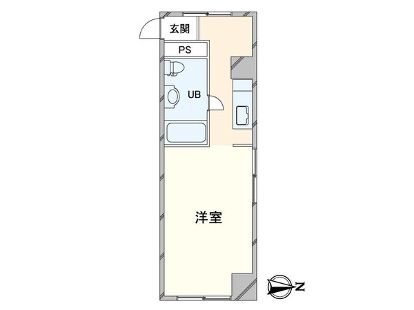 チサンマンション第3新大阪 間取図(平面図) チサンマンション第3新大阪 間取図(平面図)
