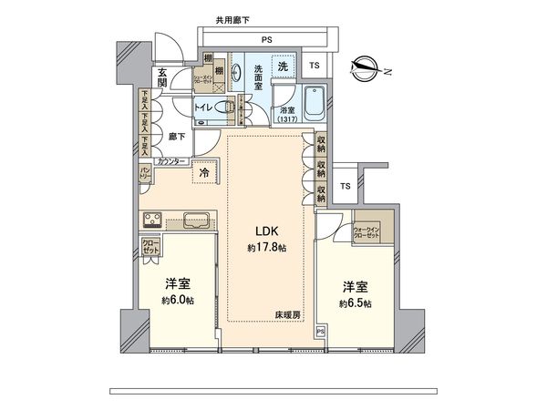 Brillia Tower堂島 間取図(平面図) Brillia Tower堂島 間取図(平面図)