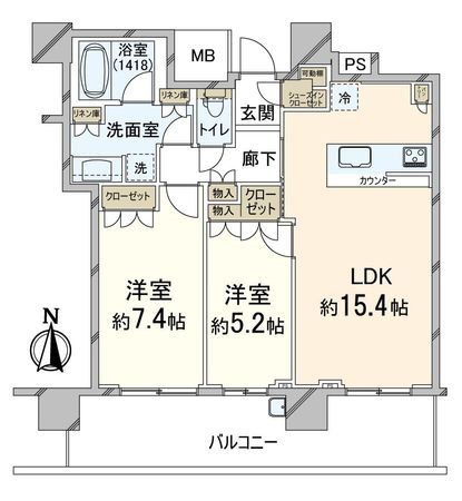 パークタワー梅田 間取図(平面図) パークタワー梅田 間取図(平面図)