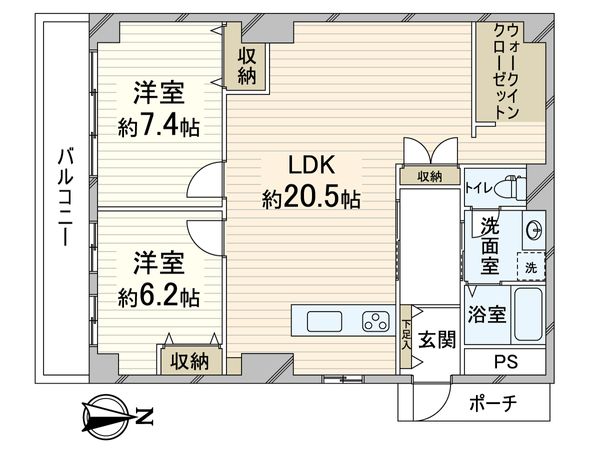 与力町スカイハイツ 間取図(平面図) 与力町スカイハイツ 間取図(平面図)