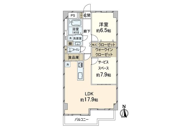 新北野第3コーポ 間取図(平面図) 新北野第3コーポ 間取図(平面図)