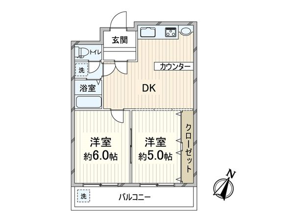 ニュー大阪ハイツ 間取図(平面図)