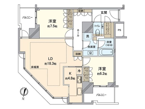 グランフロント大阪オーナーズタワー 間取図(平面図) グランフロント大阪オーナーズタワー 間取図(平面図)