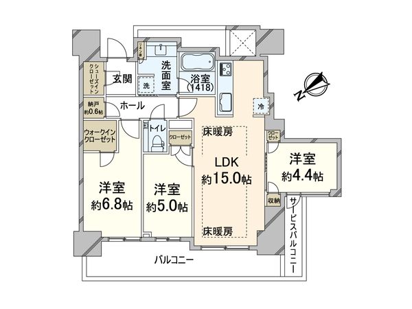 ザ・セントラルマークタワー 間取図(平面図) ザ・セントラルマークタワー 間取図(平面図)