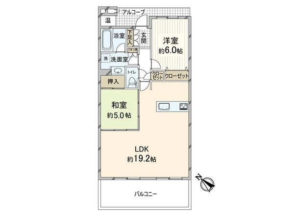 ア・デイ豊里アーバンコンフォート 間取図(平面図)