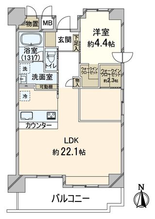 ライオンズマンション新大阪第6 間取図(平面図) ライオンズマンション新大阪第6 間取図(平面図)