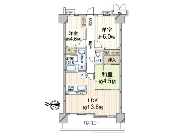 チュリス新大阪 間取図(平面図) チュリス新大阪 間取図(平面図)