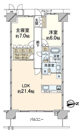 ours 間取図(平面図) ours 間取図(平面図)