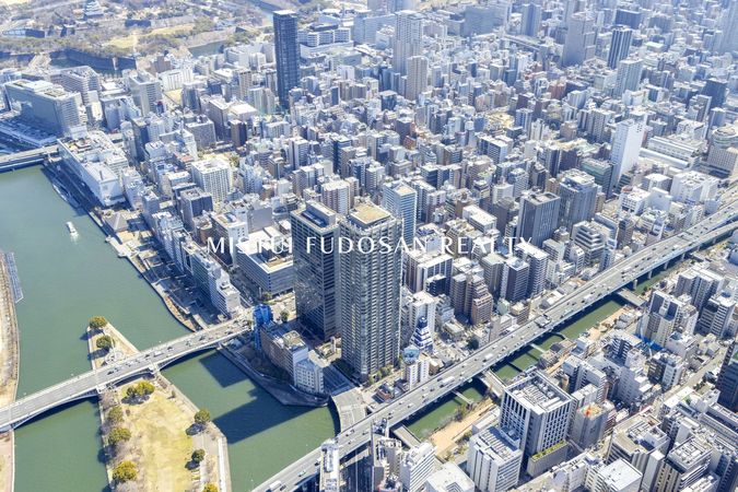 パークタワー北浜 航空写真 パークタワー北浜 航空写真