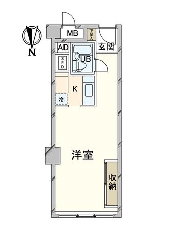 チサンマンション第8新大阪 間取図(平面図) チサンマンション第8新大阪 間取図(平面図)