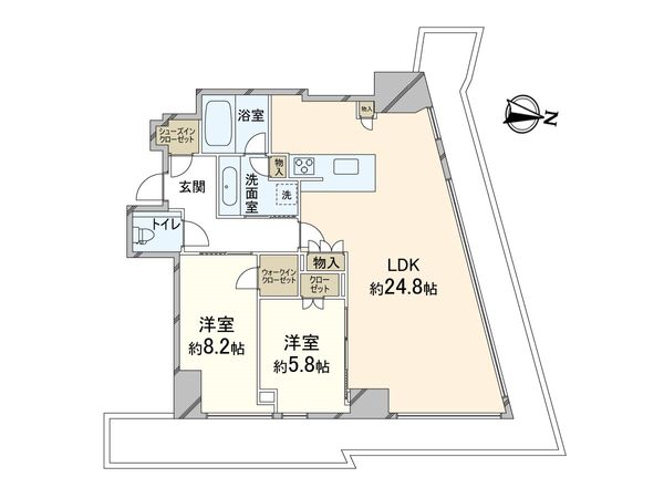 Brillia Tower堂島 間取図(平面図) Brillia Tower堂島 間取図(平面図)