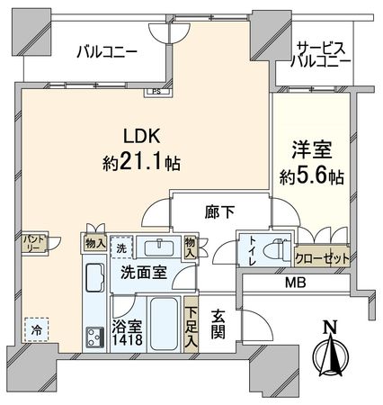 ザ・梅田タワー 間取図(平面図) ザ・梅田タワー 間取図(平面図)