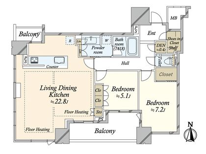 間取図(平面図)