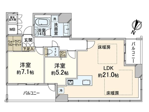 間取図(平面図)