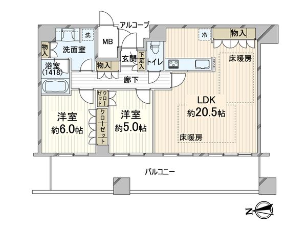 間取図(平面図)