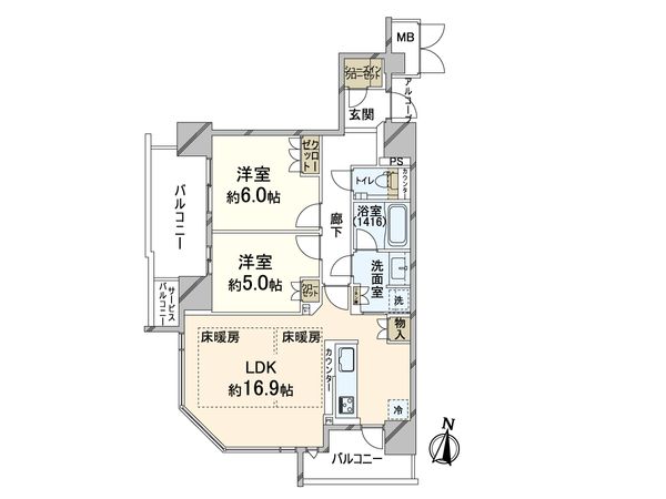 間取図(平面図)