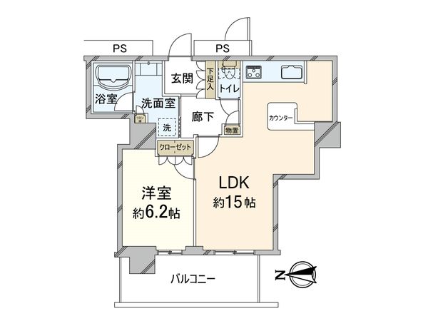レジデンス梅田ローレルタワー 間取図(平面図) 間取図(平面図)
