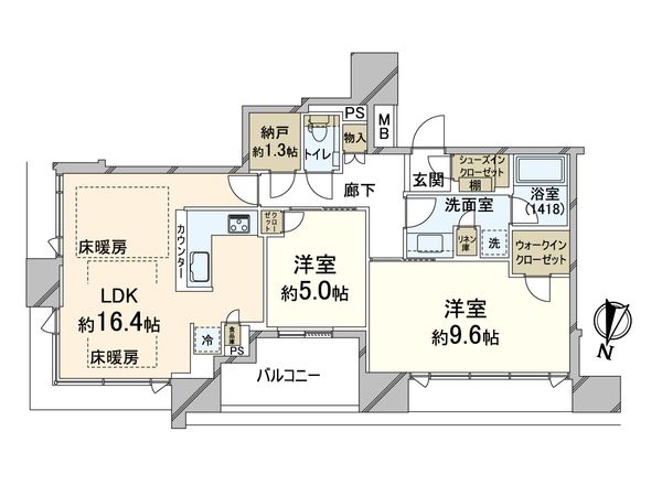 間取図(平面図)