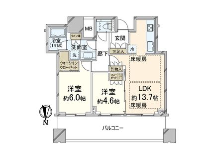 間取図(平面図)