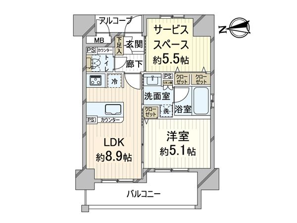 クリスタルエグゼ十三 間取図(平面図) クリスタルエグゼ十三 間取図(平面図)