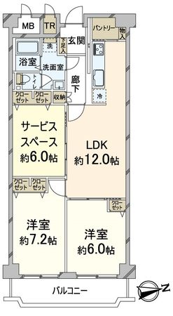 間取図(平面図)