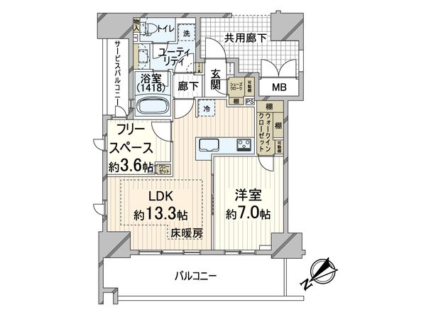 間取図(平面図)